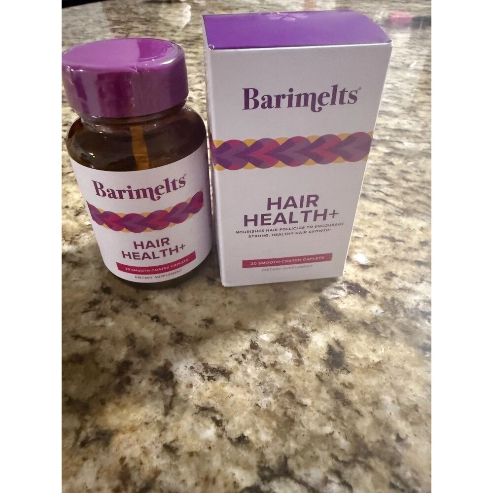 BARIMELTS | Hair Health+ Growth Supplement, 30 Smooth-Coated Caps